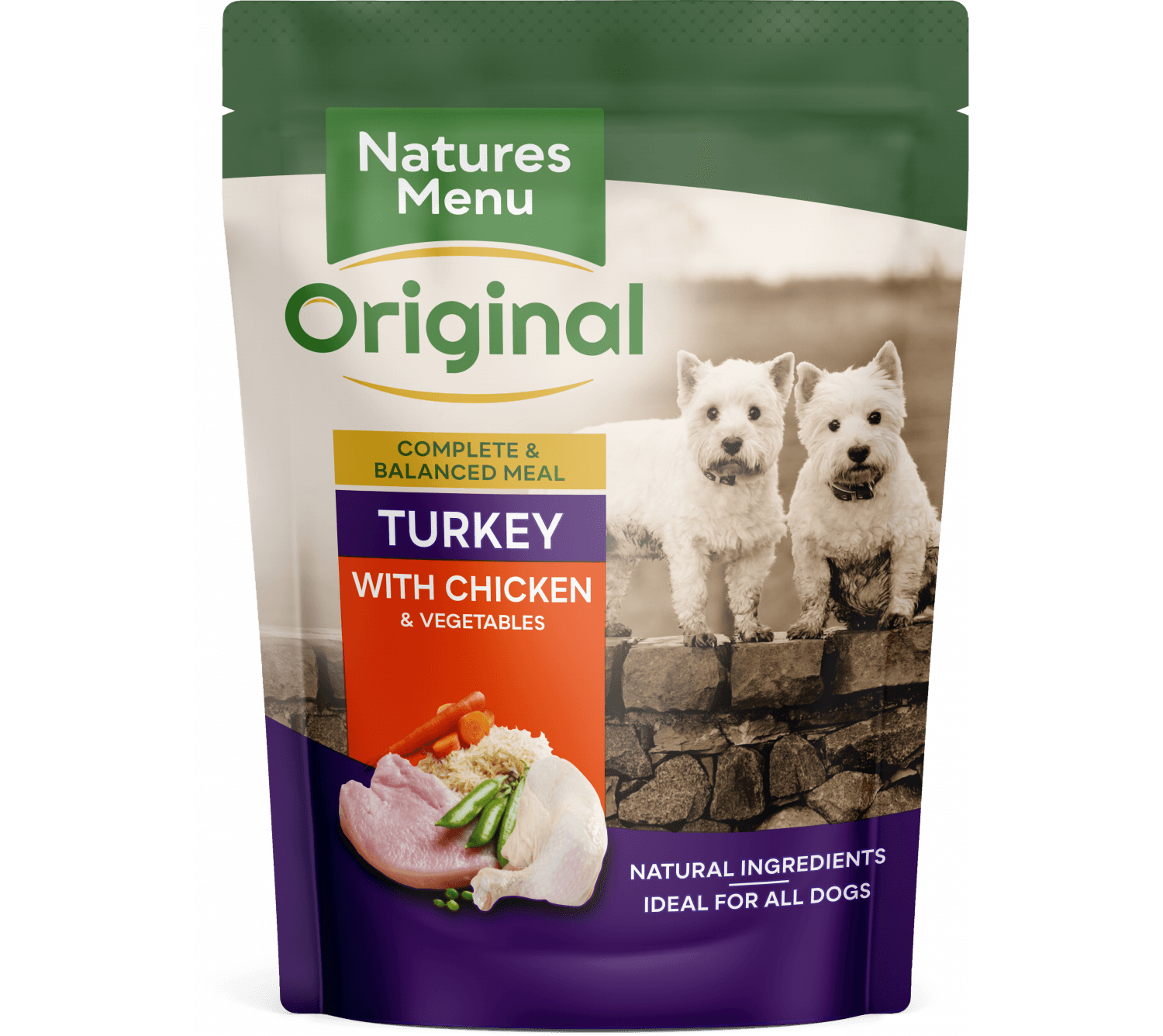  Natures Menu Original Turkey & Chicken Wet Adult Dog Food