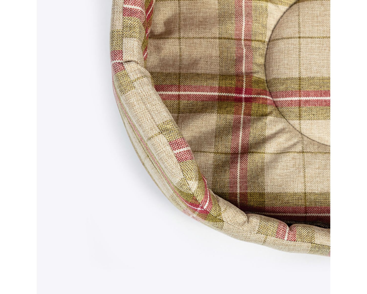  Danish Design Newton Tartan Moss Slumber Dog Bed