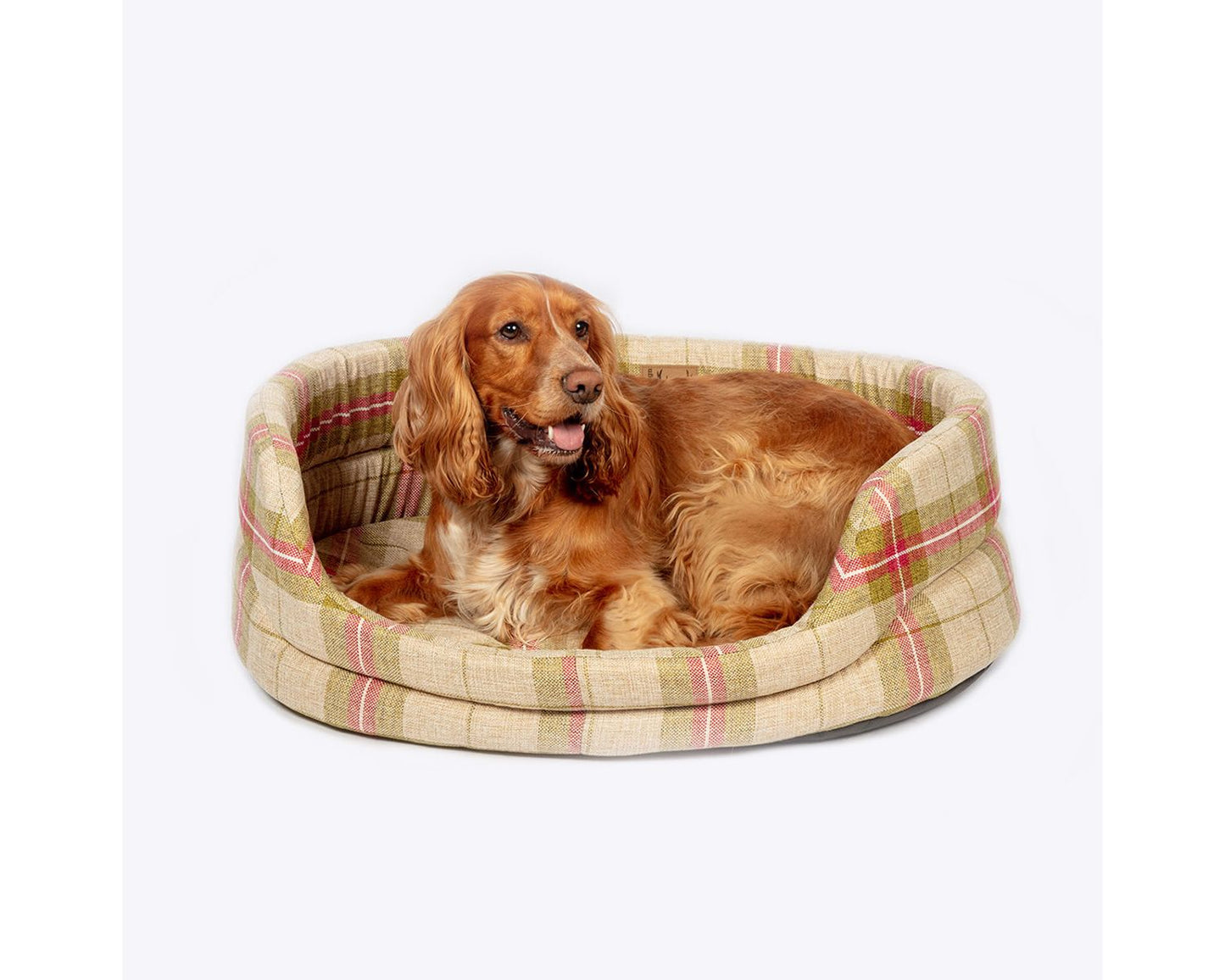  Danish Design Newton Tartan Moss Slumber Dog Bed
