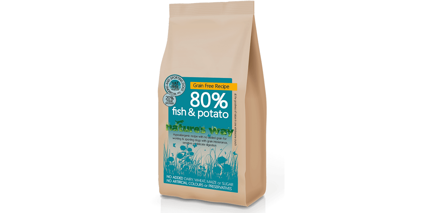  Nature's Way Working Dog Fish & Potato Dry Dog Food