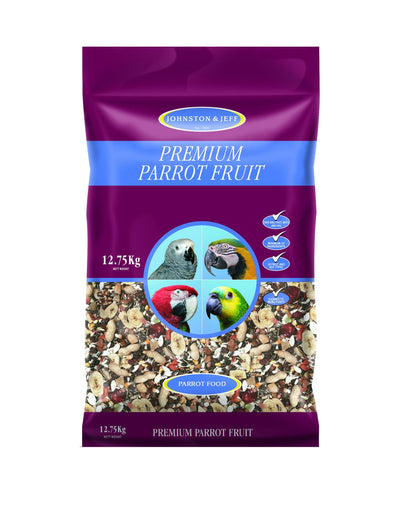  Johnston & Jeff Premium Parrot Fruit Mix 12.75kg