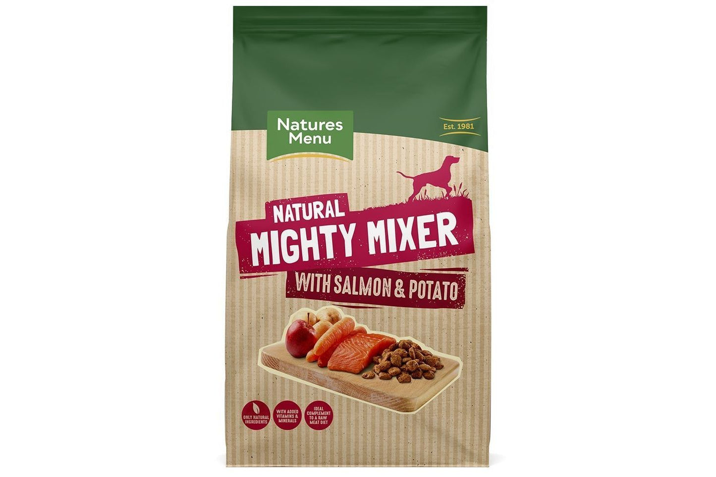  Natures Menu Salmon And Potato Mighty Mixer Biscuits