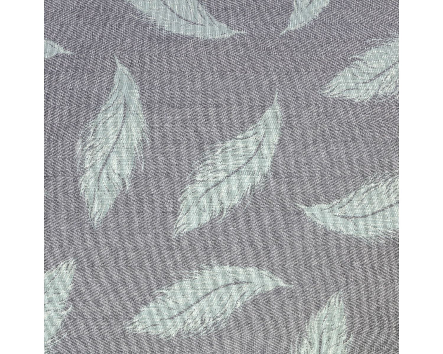  Danish Design Large Retreat Eco-wellness Feather Grey/ Duck Egg Duvet Cover