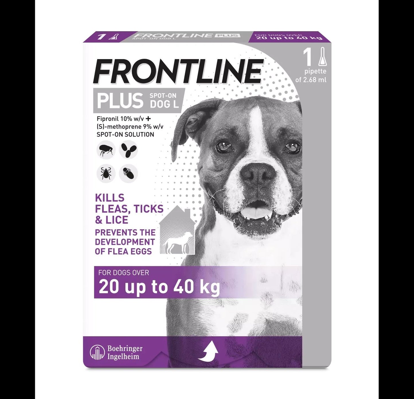  Frontline Plus Spot On For Large Dogs