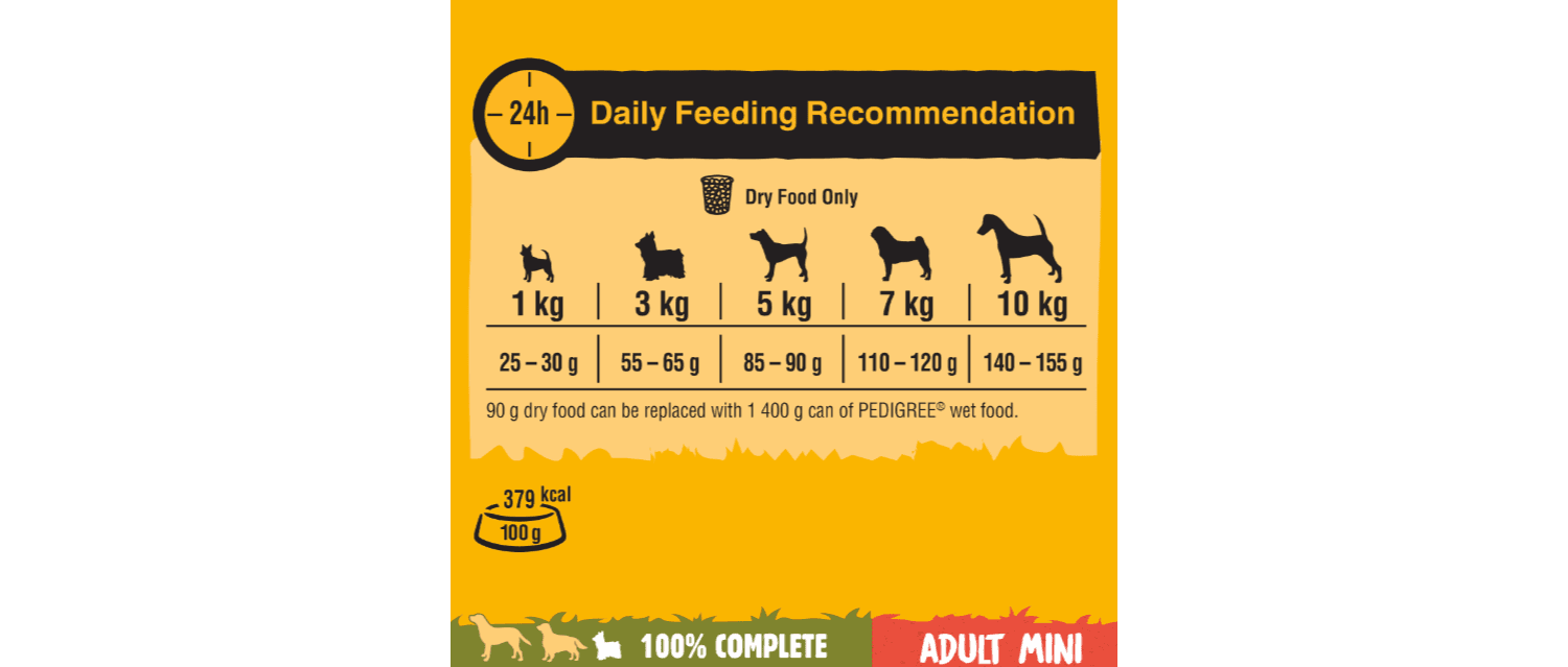  PEDIGREE COMPLETE Adult Small Dog Dry Poultry And Vegetables 3kg