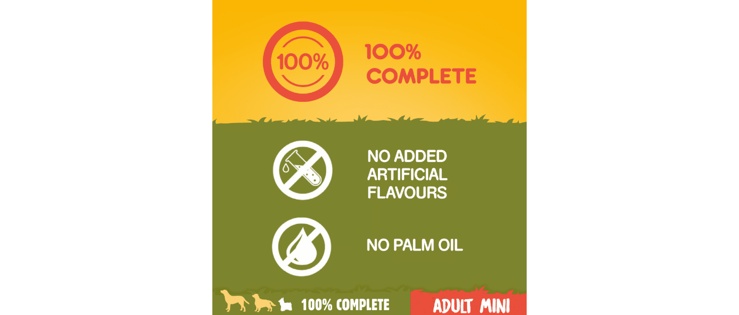  PEDIGREE COMPLETE Adult Small Dog Dry Poultry And Vegetables 3kg