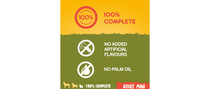  PEDIGREE COMPLETE Adult Small Dog Dry Poultry And Vegetables 3kg