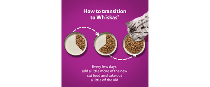  40 X Whiskas 1+ Adult Pouches Mixed Menu In Jelly Wet Cat Food 85g