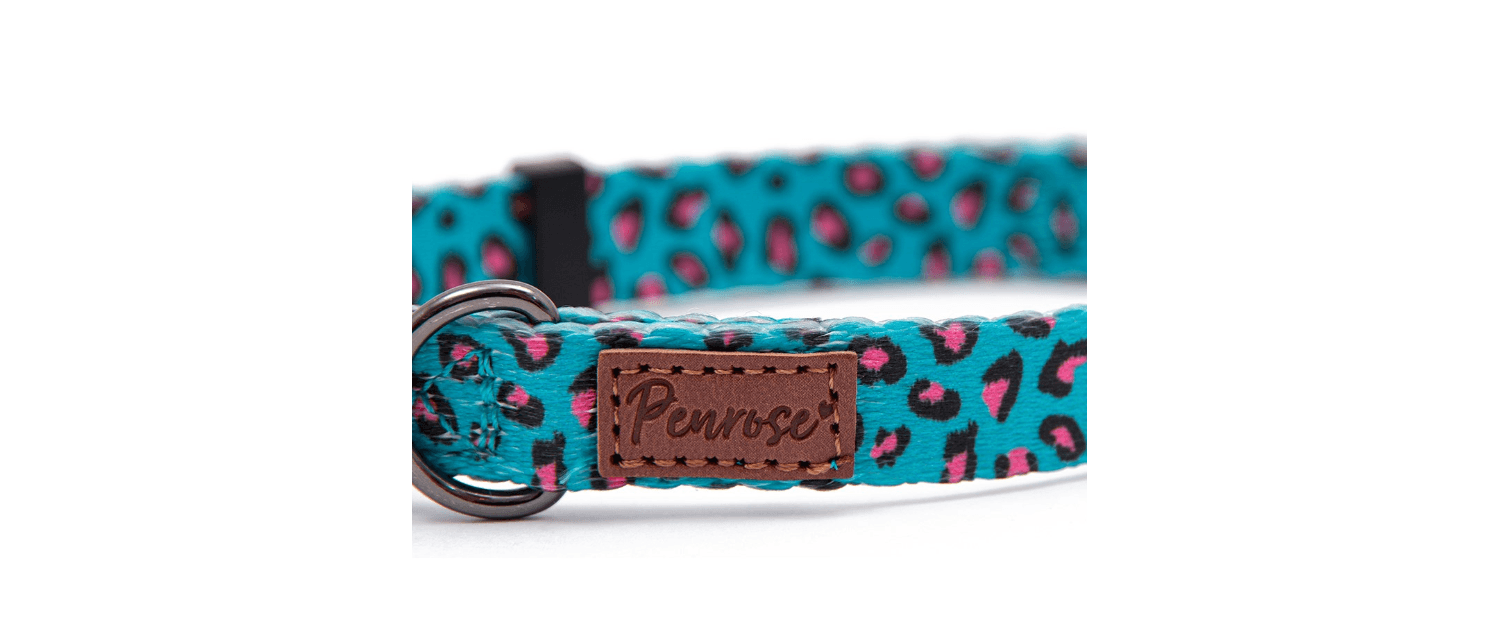  Great&Small Penrose Leopard Pink Spot Collar