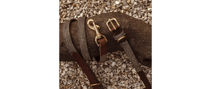  Great&Small Hawkhurst Tweed Leather Collar
