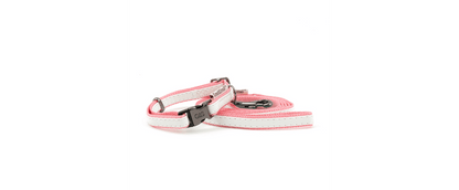  Great&Small Pink Tiffany Puppy Collar & Lead