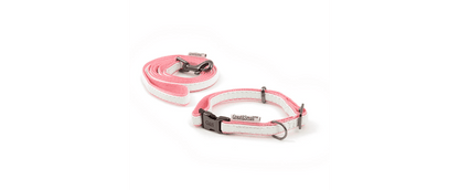  Great&Small Pink Tiffany Puppy Collar & Lead