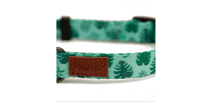  Great&Small Penrose Palm Leaf Green Collar