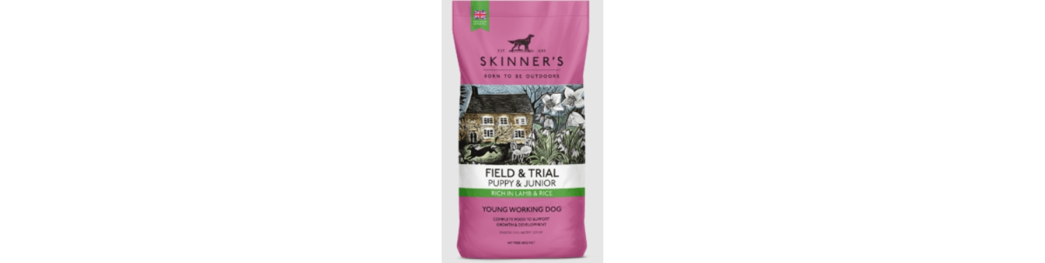  Skinners Field & Trial Puppy & Junior Lamb & Rice Dry Dog Food