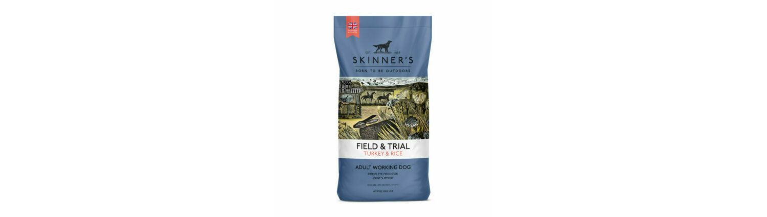  Skinners Field & Trial Turkey & Rice Dry Dog Food