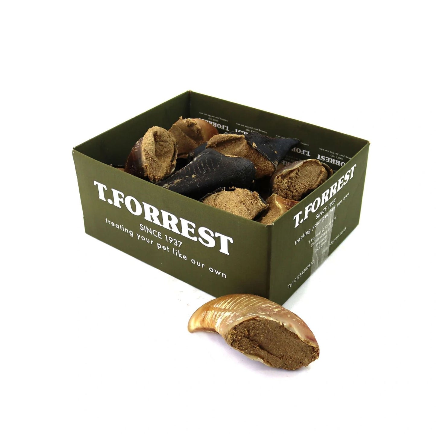  T Forrest Meat Filled Hooves - 20 Pack