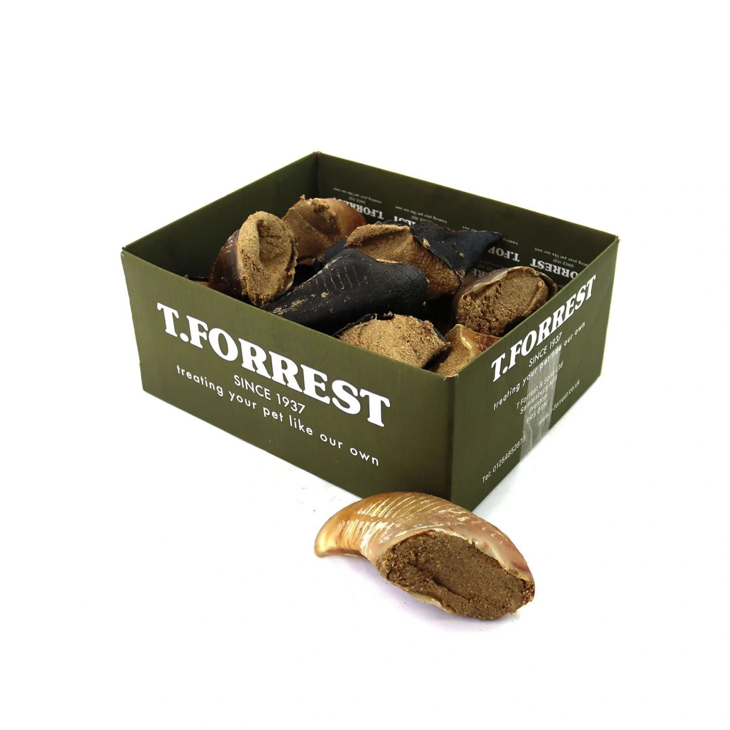  T Forrest Meat Filled Hooves - 20 Pack