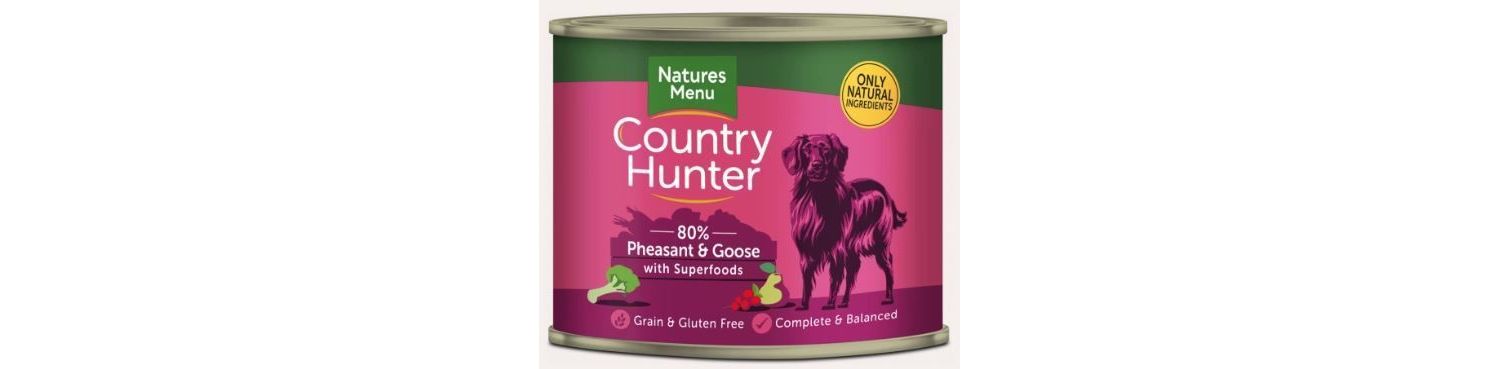  Country Hunter Pheasant & Goose Wet Dog Food Can