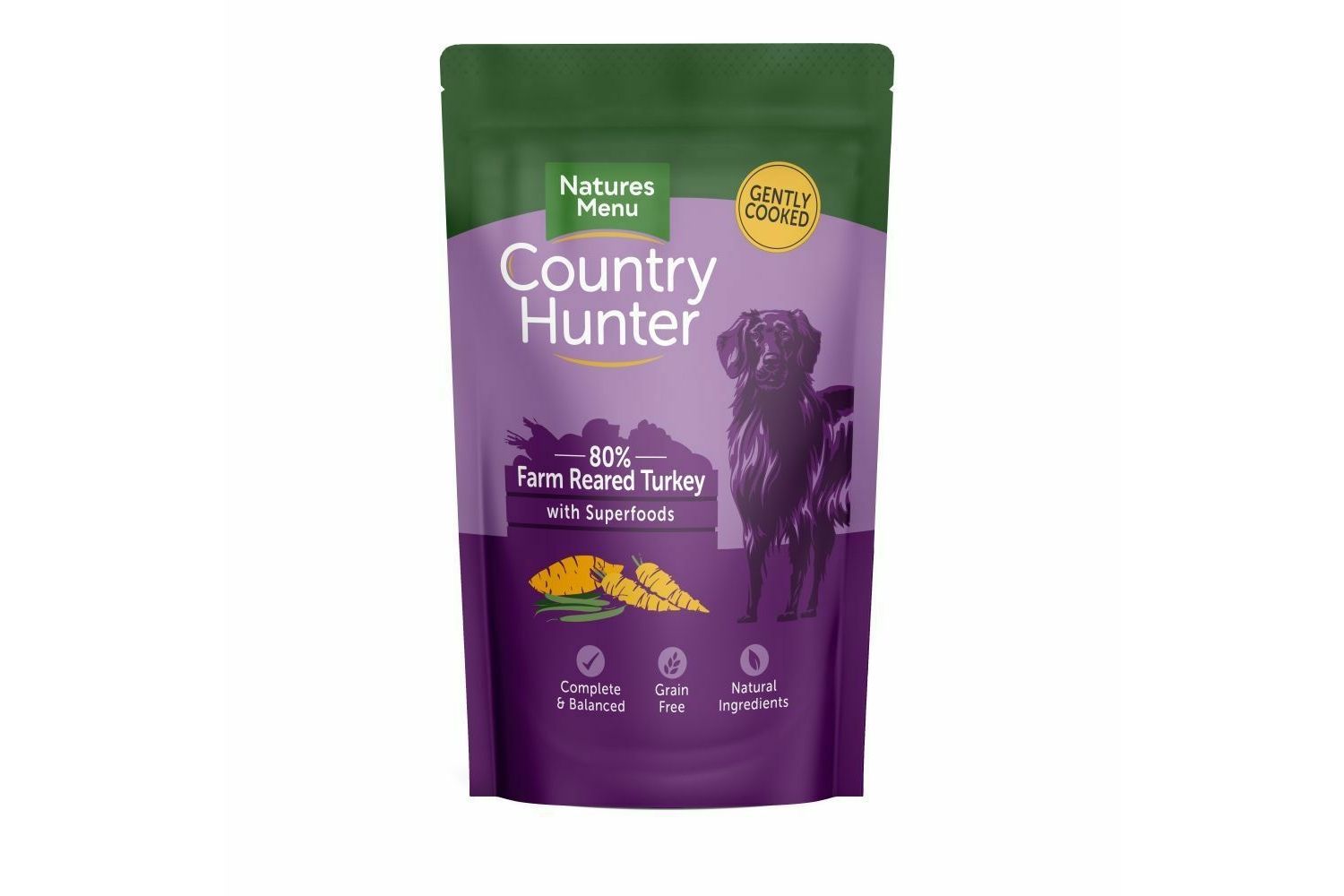  Country Hunter Turkey Wet Dog Food Pouch