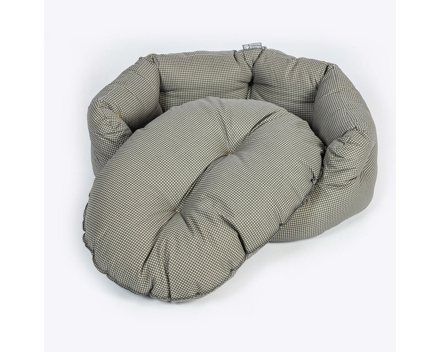  Danish Design Vintage Grey Dogstooth Deluxe Slumber Bed
