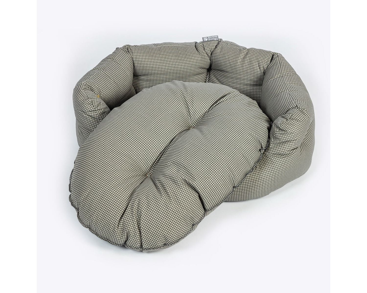  Danish Design Vintage Grey Dogstooth Deluxe Slumber Bed