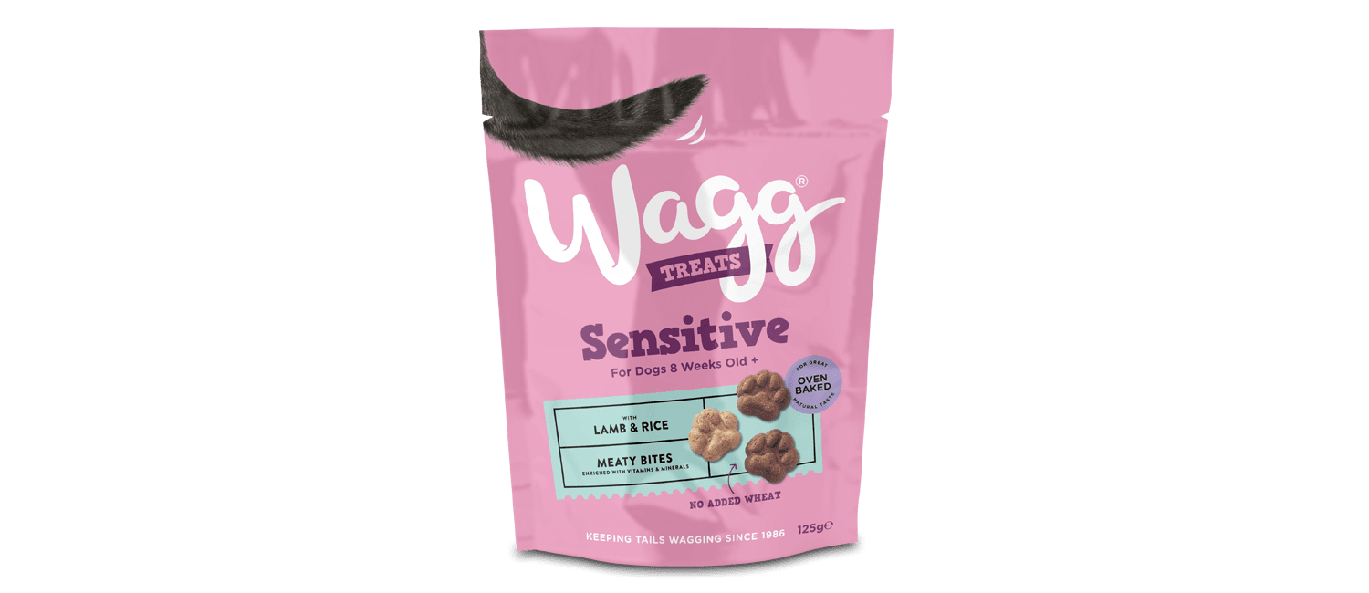  7 X 125g Wagg Sensitive Lamb & Rice Dog Treats