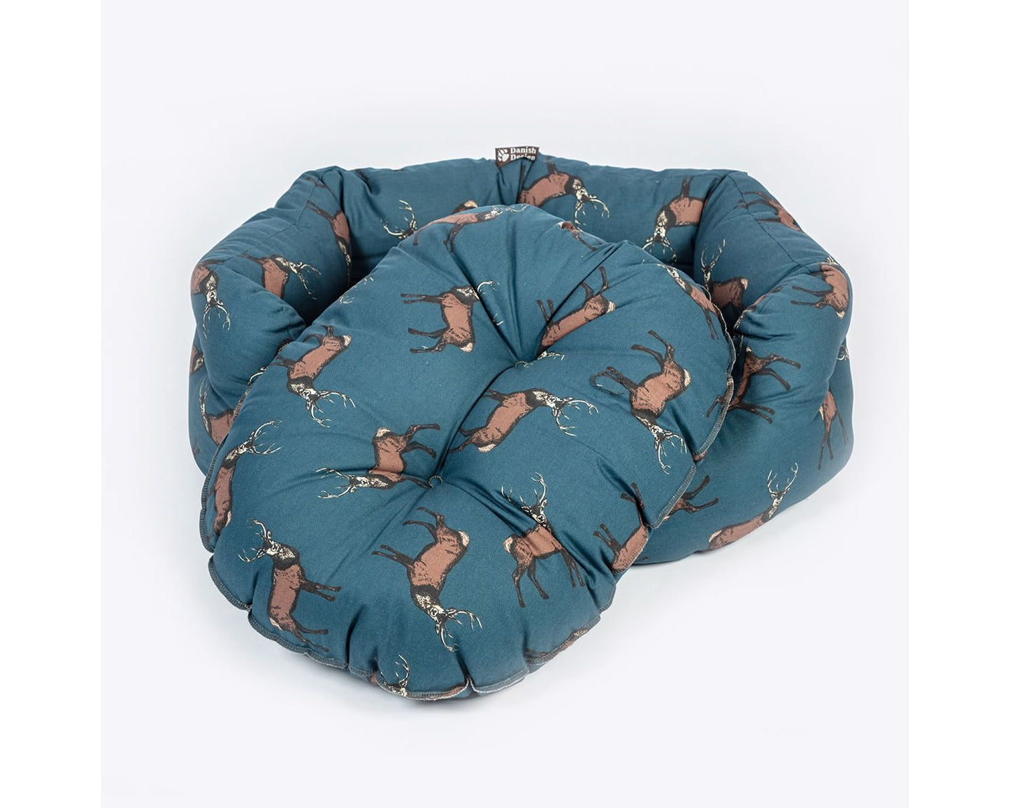  Danish Design Woodland Blue Stag Deluxe Slumber Dog Bed