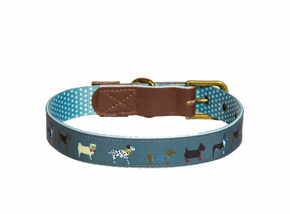  FatFace Marching Dogs Collar