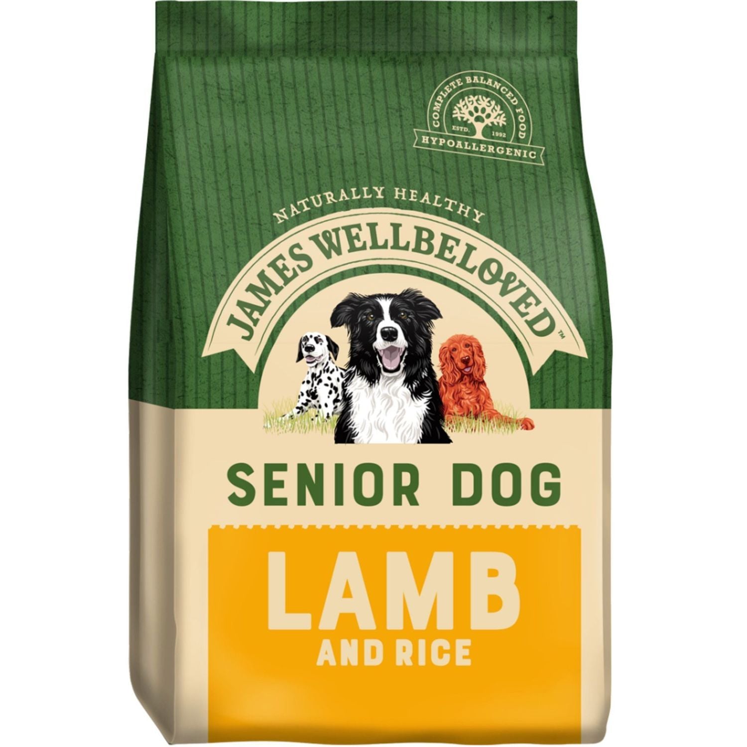  James Wellbeloved Lamb & Rice Senior Dog Food