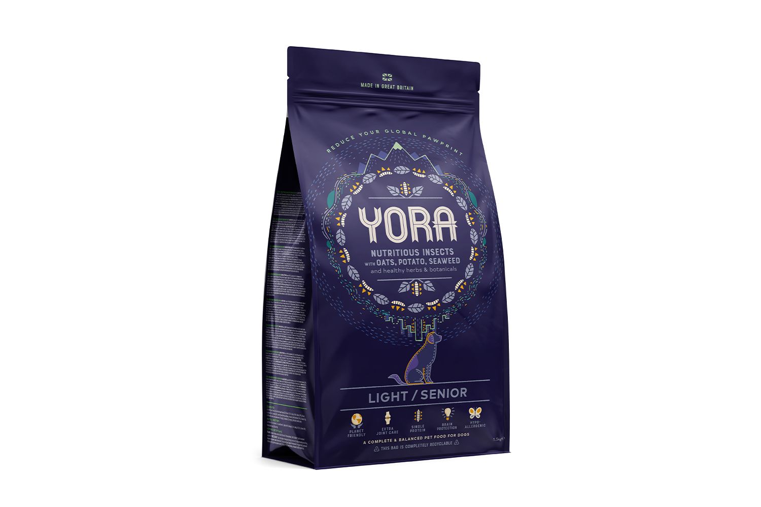  Yora Insect Protein Light Senior Dog Food